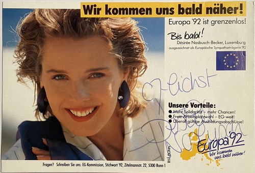 Desiree nosbusch signiert - desiree,