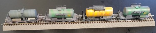 Zweiachsiger tankwagen shell - tankwagen,