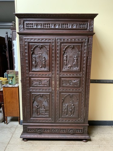 Antik kleiderschrank - antik-,