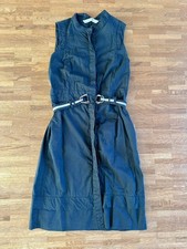 Klassisches, schwarzes, ärmelloses Kleid von ZARA, Größe M