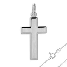 Kreuz Anhänger Kette wählbar