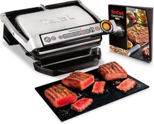 Tefal Optigrill+ GC712D34 Kontaktgrill 2000W Edelstahl 6 Programme spülmaschinen