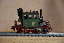 MERKER+FISCHER. M+F- Dampflok:Glaskasten - K.Bay.Sts.B - DC - OVP +Papiere