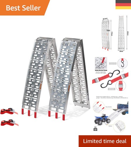 Auffahrrampe aluminium faltbar - auffahrrampe,