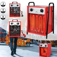 3KW 5KW 9KW Elektroheizer Bauheizer Heizgerät Heizlüfter Baulüfter Zeltheizer
