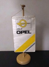 Alt Opel IG Tischaufsteller Wimpel Fahne Werbeartikel Oldtimer Motorsport Rallye