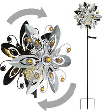 LUXUS WINDRAD GARTEN METALL