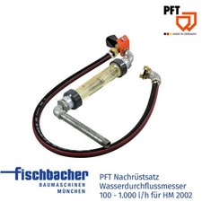 PFT Nachrüstsatz Wasserdurchflussmesser 100 - 1.000 l/h für HM 2002