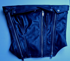 AMISU Kunstleder Top Bustier