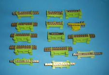 14 Stück  Klemmen für Hutschiene Verteilerklemme Sammelklemme