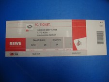 Ticket fc köln - 07/08,