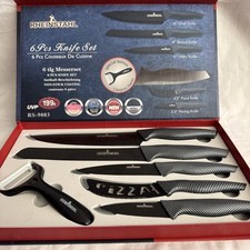 Messerset 6-teilig Rheinstahl antihaft Beschichtet in Original Karton Unbenutzt