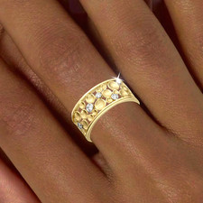 Damenring 585 gold - 585, 4g