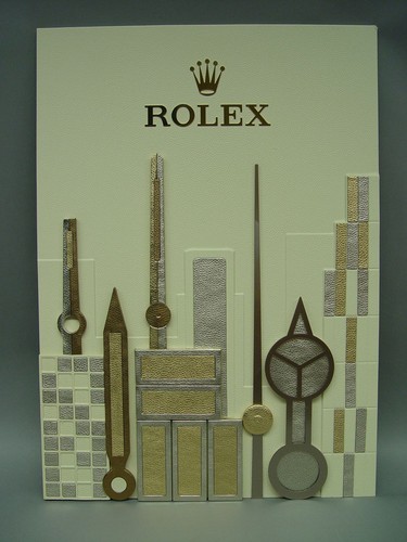 149490 rolex wanddisplay - rolex,
