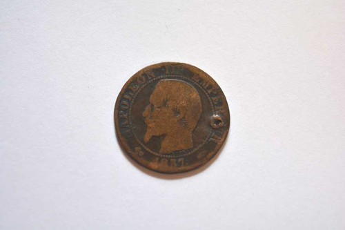 Frankreich centimes münze - frankreich, 5
