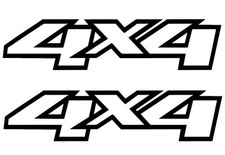 1x 4x4 Offroad Allrad  Aufkleber Pick Up Tuning Geländewagen US Rad Geländ1