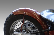 Schutzblech Fender Heckfender 180 mm 1 mm Stahl Custom Umbau Old School Bobber
