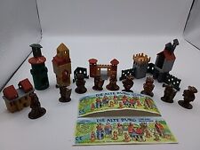 Ü Ei  Die alte Burg - Metall Figuren + BPZ  Nr. 586