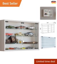 Vitrine mit Glasböden und