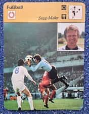 Sepp Maier - Editions Rencontre Schweiz von 1977 RARITÄT TOP ZUSTAND