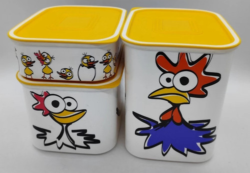 Tupperware quadro set hühner - tupperware,