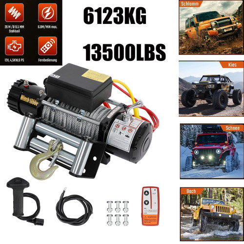 12v elektrische seilwinde 6 - elektrische,