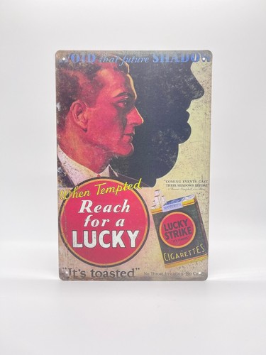 Blechschild lucky strike - blechschild,