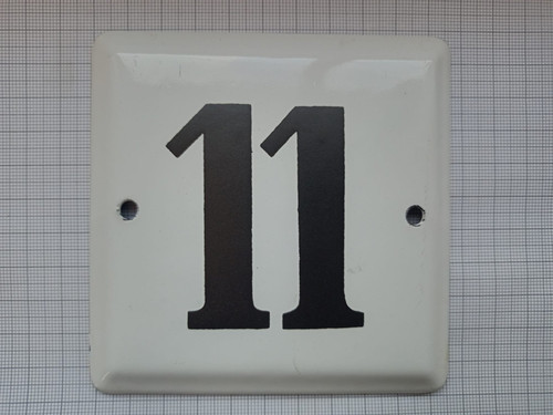 Emailleschild hausnummer wie - emailleschild,