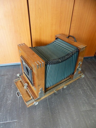 Alte antik großformat kamera - alte,