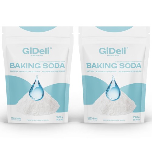 Gideli natron pulver 2kg - natron,