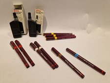 E1-BI ROTRING RAPIDOGRAPH ISO STIFT ZEICHENSTIFT TUSCHE ZEICHENTUSCHE TUSCHEFÜLL