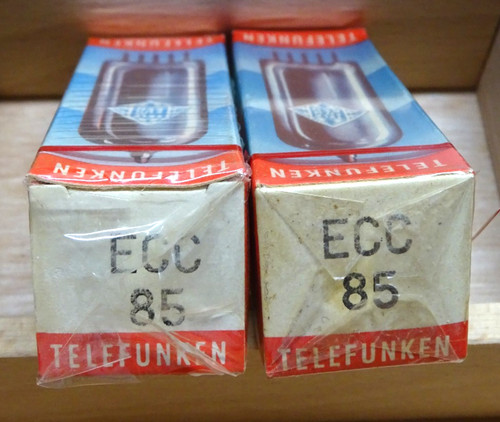 Telefunken ecc85 sealed - telefunken,