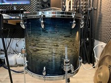 TAMA STAR Walnut Floor Tom 16"x16" Indigo Japanese Sen Burst