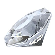 Deco DIAMANTEN, Kunststoff