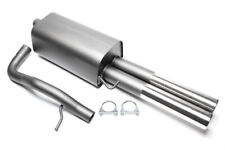 Sportauspuff 2x76mm rund