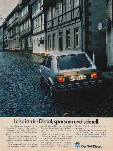 Volkswagen golf reklame - golf, i