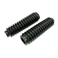 2x Faltenbalg Gummi Telegabel Holme Stoßdämpfer vorn MZ DKW RT125 1 + 2 RT125 3