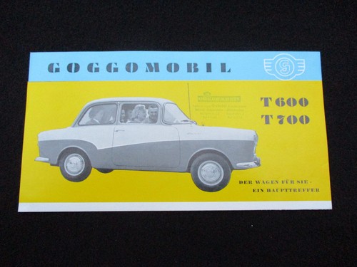 Glas isar goggomobil 1958 59 - glas, 1958/59