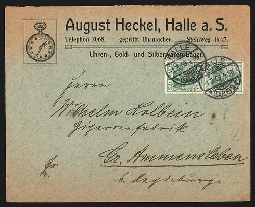 Dekorativer brief halle s - dekorativer,