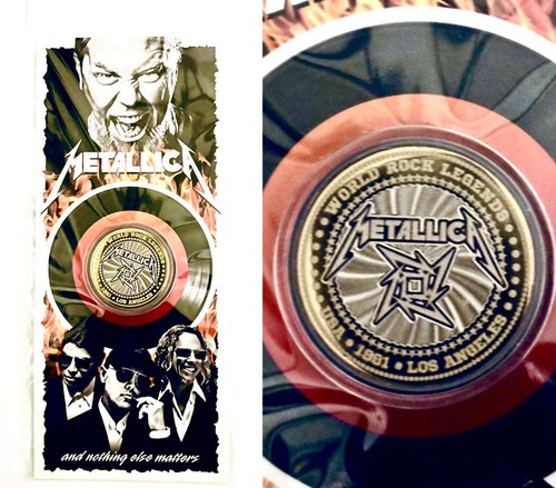 Metallica russian coin - metallica,