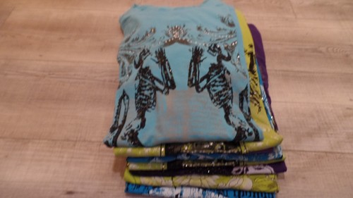 Shirts mit steinen und - 8,