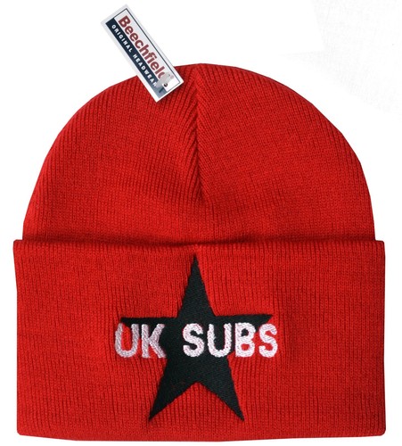 Subs beanie rot gestickt - subs,