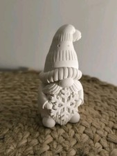 Deko Figur Wichtel Zwerg Weiß