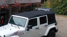 Original Softtop Jeep Wrangler JK, schwarz, 1 Sommer genutzt, Top-Zustand