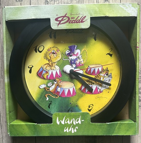 Diddl uhr wanduhr maus - diddl,