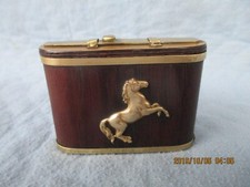 Alte Schnupftabakdose aus Holz