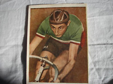 Fausto Coppi Postkarte France Jersey Tricolor Original Radsport Rennbahn