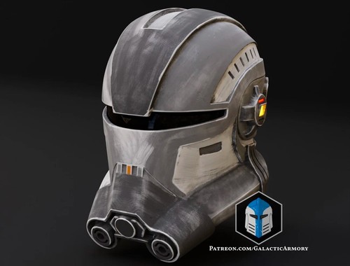 Echo clone trooper helm - clone,