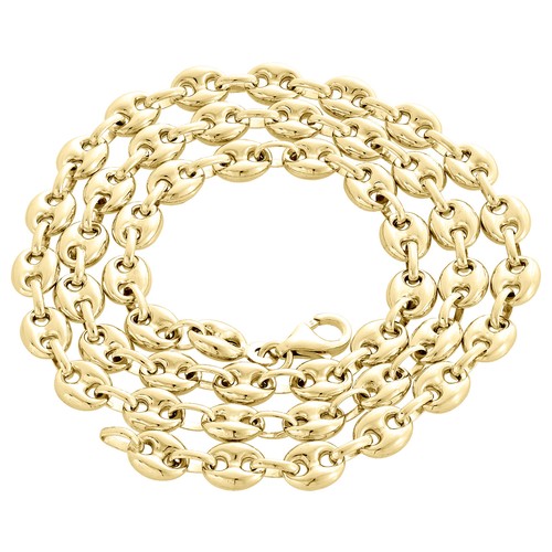 Echt 10k gelbgold hohl puff - echt,