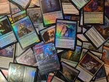 500 Foil Magic Karten Sammlung